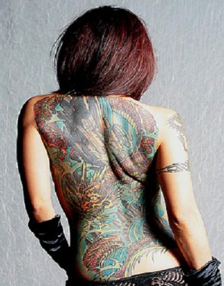 Dragon Full Back Tattoos